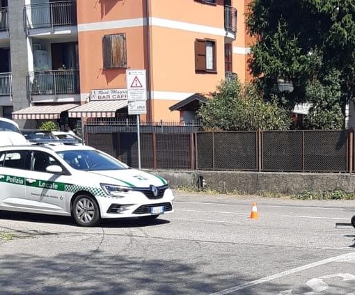 Busto, incidente tra auto e scooter in via per Cassano