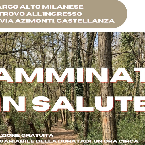 Sei ottime ragioni per camminare. L'Aido invita a muoversi insieme