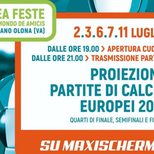 Europei, notti magiche davanti al maxischermo a Fagnano