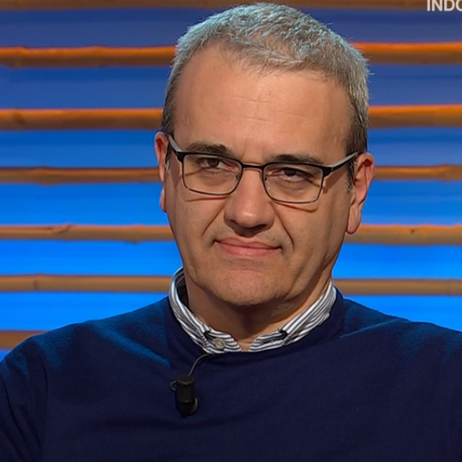 Nicola Armaroli in una trasmissione della Rai
