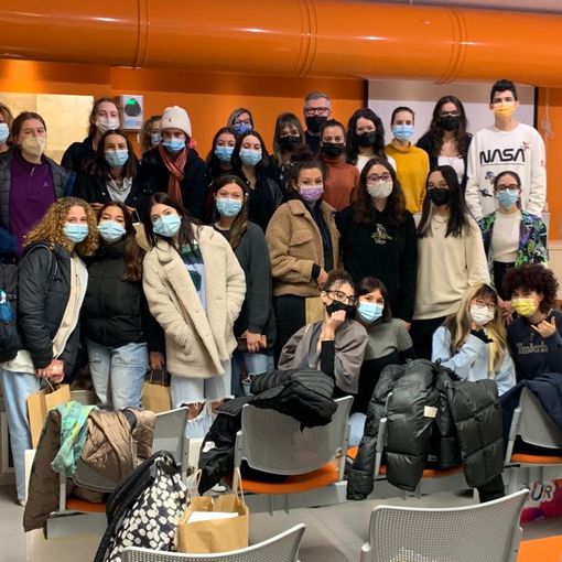 L'incontro tra Agesp spa e i ragazzi del &quot;Candiani&quot;