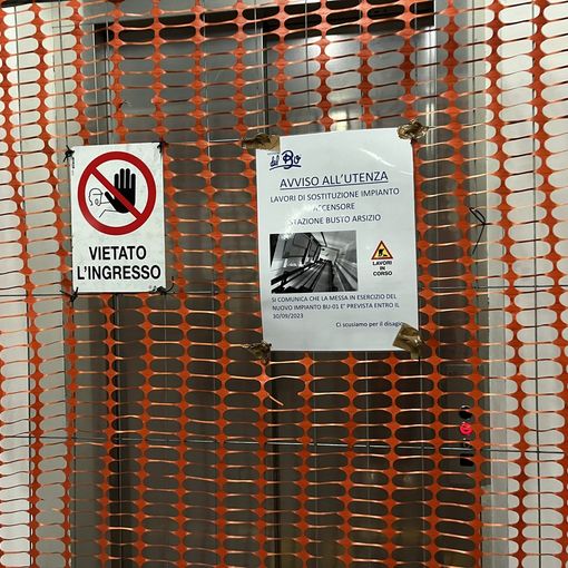 FOTO. Stazione Nord, l'ascensore in funzione «entro il 30 settembre»