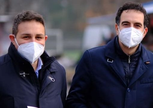 Da sinistra, Samuele Astuti e Alessandro Alfieri