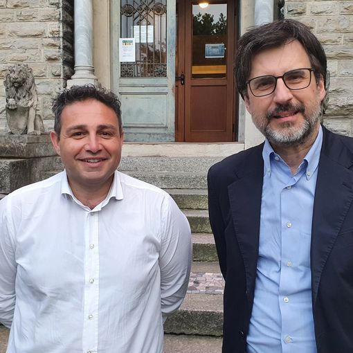 Da sinistra, Samuele Astuti e Carlo Borghetti