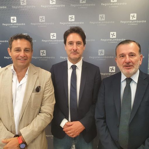 Da sinistra, Astuti, Licata e Ferrazzi