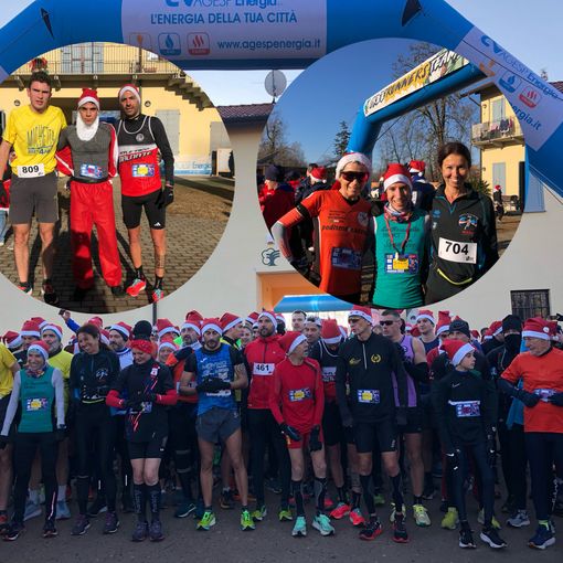 VIDEO e FOTO. Babbo run: la carica dei 500 al Parco Alto milanese