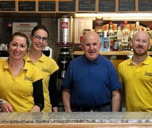 La famiglia Baroffio e lo staff