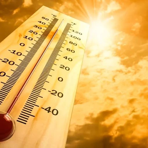 Nella foto sotto la mappa delle temperature registrate oggi in provincia