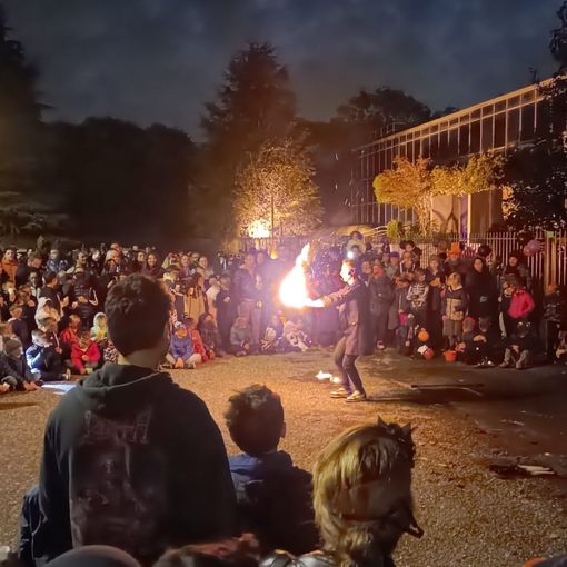 FOTO. Marnate festeggia Halloween con una passeggiata nei boschi