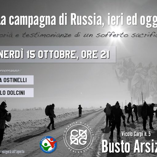 A Comunità Giovanile una serata sulla Campagna di Russia