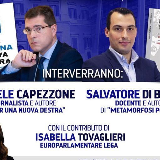 Le sfide del centrodestra. Se ne parla a Busto con Daniele Capezzone