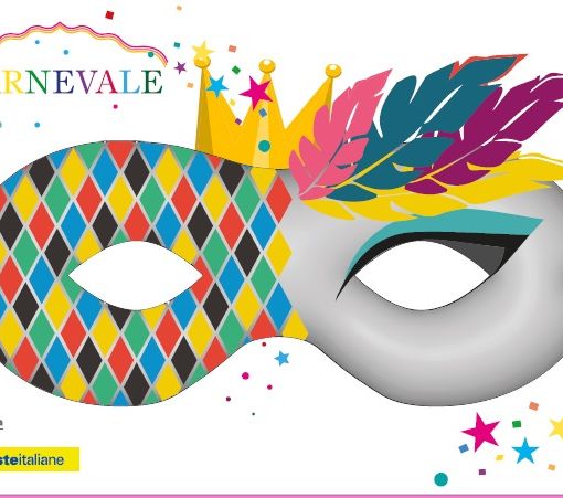 Negli uffici postali della provincia di Varese le cartoline dedicate al Carnevale