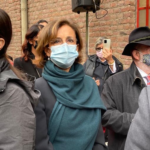 La ministra Cartabia ha inaugurato a Fagnano “La Valle di Ezechiele”