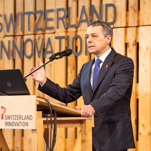 Il presidente Cassis - foto House of Switzerland