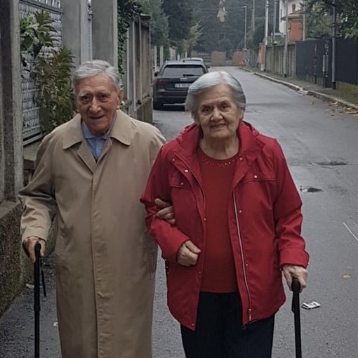 Pino Cattaneo lascia l'amatissima moglie Piera: avevano celebrato il 70° di matrimonio