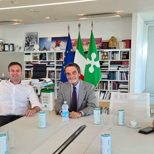 La foto del vertice diffusa da Fabrizio Cecchetti
