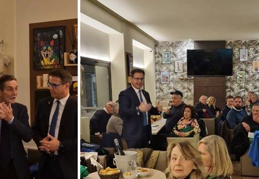 Il tour di Ciocca fa tappa a Varese: «Rivoluzioniamo la Ue». C’è anche Fontana