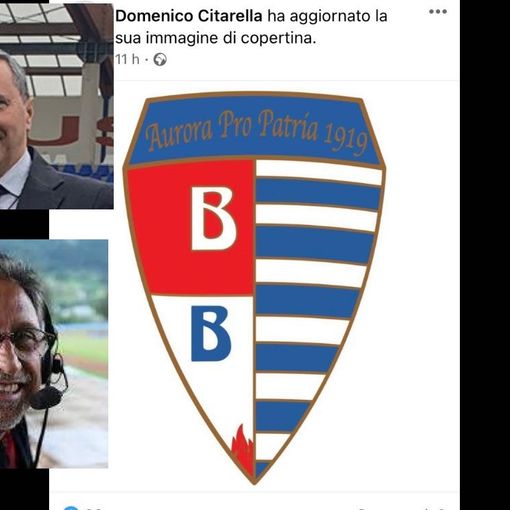 Il presidente Citarella e sotto il giornalista Alvino