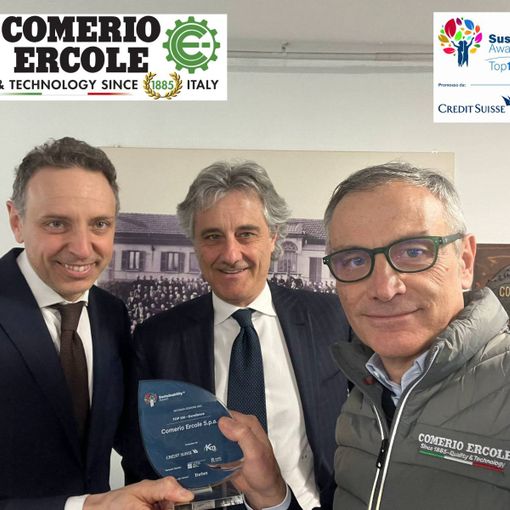 Top 100 Sustainability Award, premio alla Comerio Ercole