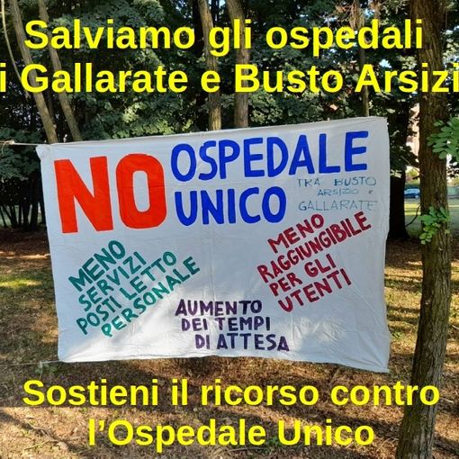 Ricorso al Presidente della Repubblica contro l’ospedale Busto/Gallarate, nuova tappa della campagna informativa