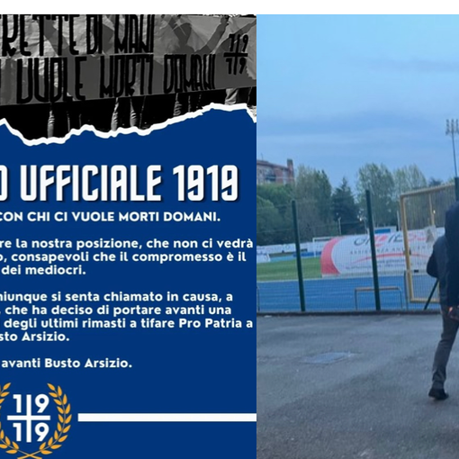 Il comunicato sul profilo Instagram e un'immagine da Seregno