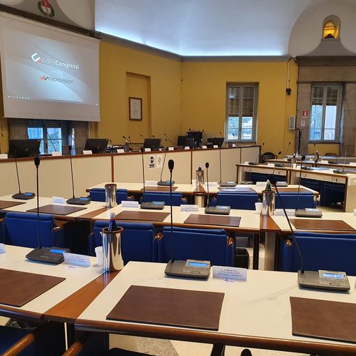 La sala del consiglio - foto d'archivio