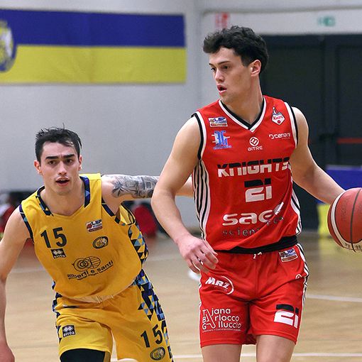 Basket, serie B: per i Knights Legnano arriva una sconfitta che vale il sesto posto