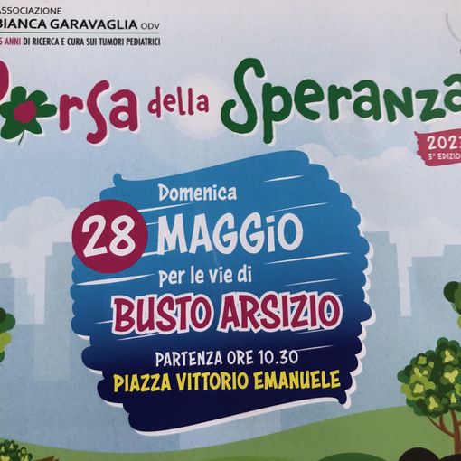 Pronti per i 5 km della speranza per lottare contro i tumori pediatrici