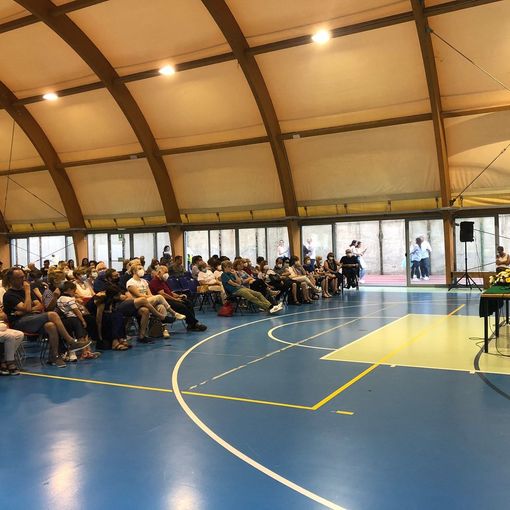 L’aula magna della scuola di via Miani porta il nome di Isa Carenzi e Franco Silanos