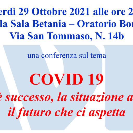Effetto Covid. Anche l'Avis si interroga
