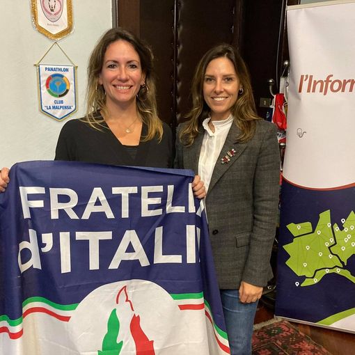 Claudia Cozzi (Fdi) e Isabella Tovaglieri (Lega) la notte delle elezioni