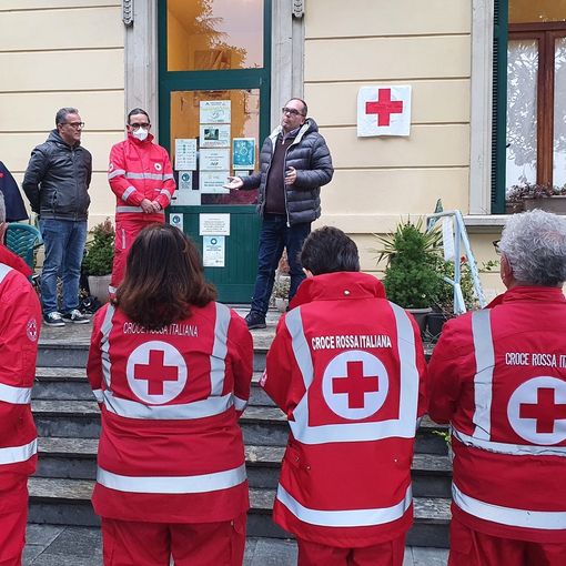 Croce rossa di Busto, una targa dove tutto è iniziato. Villa Teresa diventa luogo della memoria