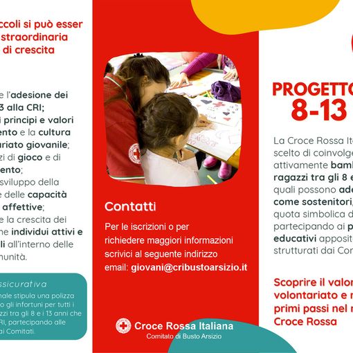 La Croce Rossa? Si “impara” anche da bambini