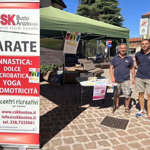 Il Csk durante l'evento Cuori in Piazza