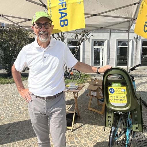 «Dodici mesi e 3.100 chilometri in bici per andare a lavorare. E nel 2024 si riparte in sella»