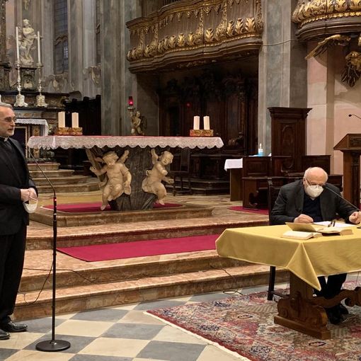 La lectio magistralis in basilica