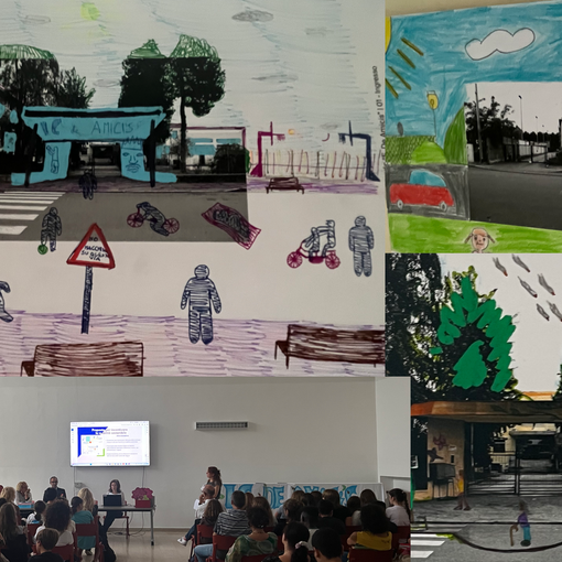 Alcuni disegni dei bambini e il confronto
