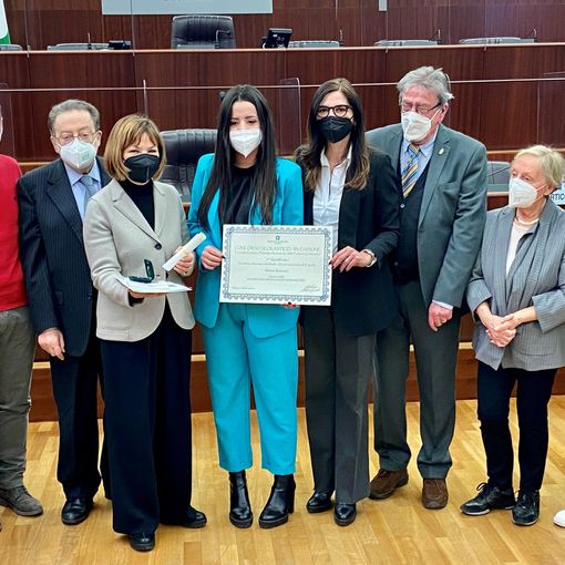 La cerimonia del concorso riservato alle scuole