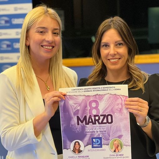 Iniziativa di Tovaglieri a Strasburgo con Diana di Meo contro il revenge porn: «Più rigore dell’Europa contro i colossi digitali»
