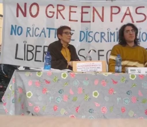 Una passata manifestazione a Busto
