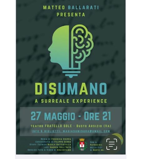 “Disumano” sul palco. Perché ogni apparente ostacolo può essere un punto di partenza