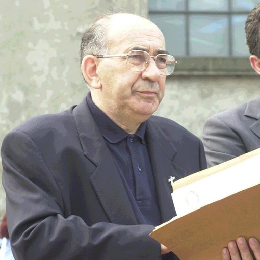 Don Luigi Brambillasca in una foto di Daniele Belosio