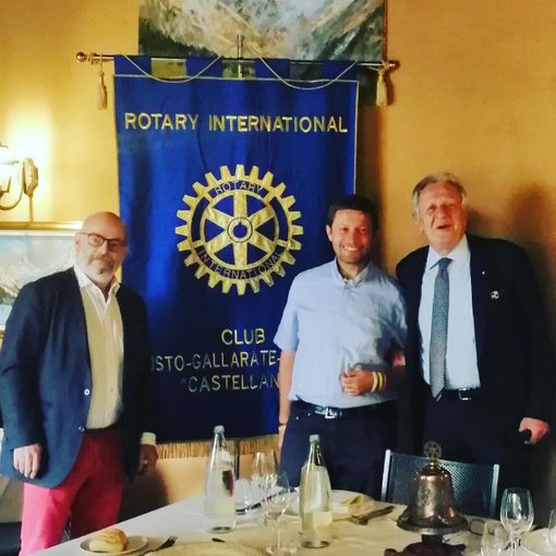 Don David premiato dal Rotary