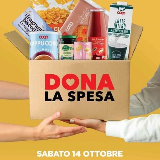 “Dona la spesa” sabato 14 ottobre nei supermercati Coop di Busto Arsizio