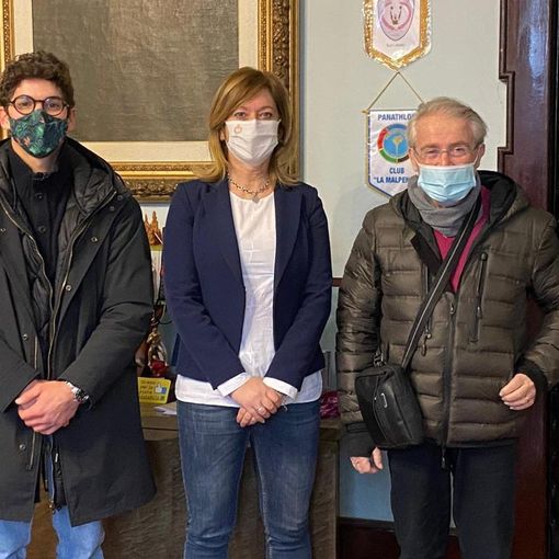 Da sinistra Ludovico Edalli, Laura Rogora e Rosario Vadalà