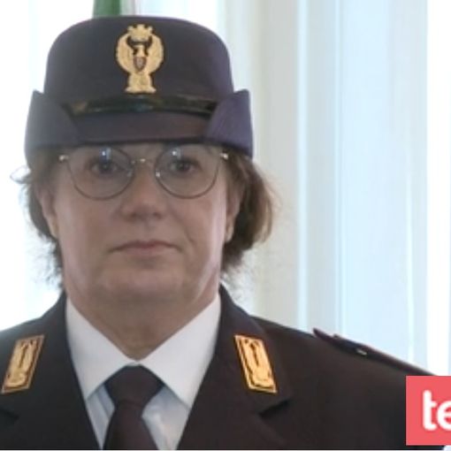 Elena Lo Duca in un servizio di TeleFriuli