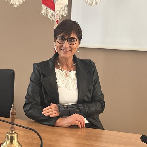 Il sindaco di Marnate Elisabetta Galli