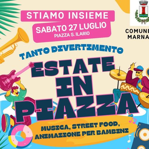 Marnate scende in piazza per festeggiare l’estate