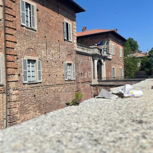 Una delle foto postate dal sindaco Baroffio