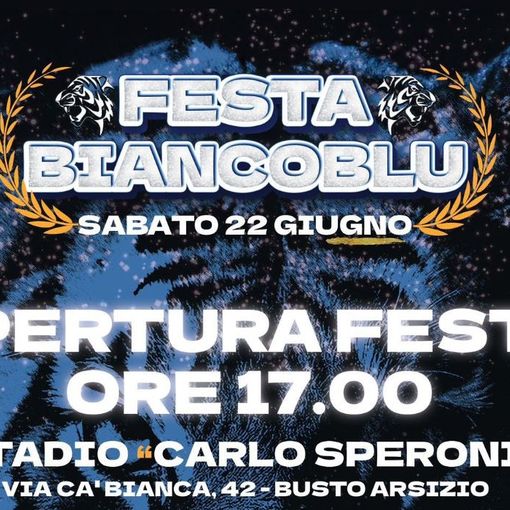 Sabato allo “Speroni” la Festa Biancoblu